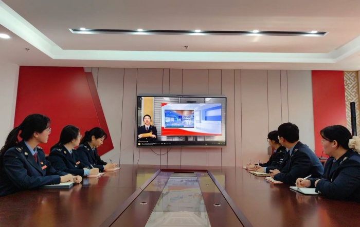 税务青年开展线上联学联建活动